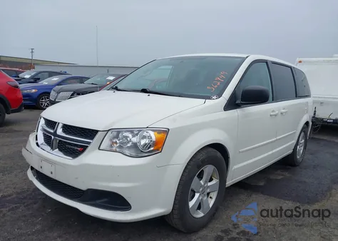 2013 Dodge Grand Caravan Se z USA, uszkodzony, nr VIN 2C4RDGBGXDR562949